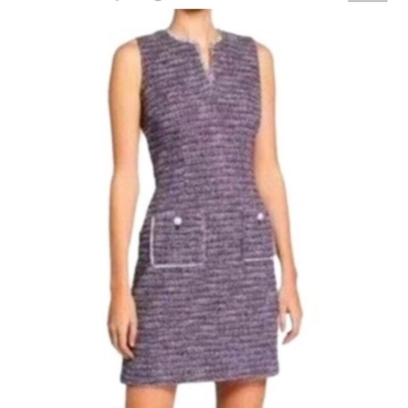 NWT Karl Lagerfeld Paris Camilo Tweed
Knit Dress. Size 8 - Picture 1 of 12